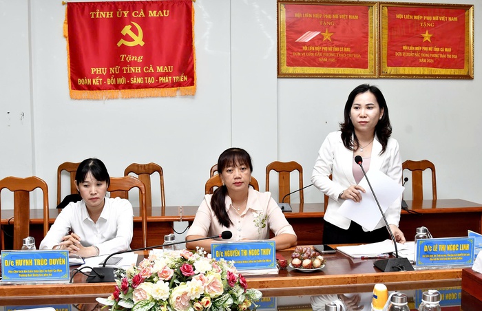 TƯ Hội LHPN Việt Nam kiểm tra hoạt động ủy thác và nắm bắt hoạt động công tác Hội tại tỉnh Cà Mau- Ảnh 2.