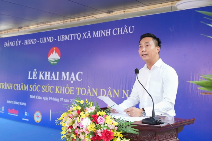 Minh Châu - xã đầu tiên triển khai khám sức khỏe toàn dân sau khi vận hành chính quyền địa phương 2 cấp- Ảnh 1. Minh Châu - xã đầu tiên triển khai khám sức khỏe toàn dân sau khi vận hành chính quyền địa phương 2 cấp- Ảnh 1.