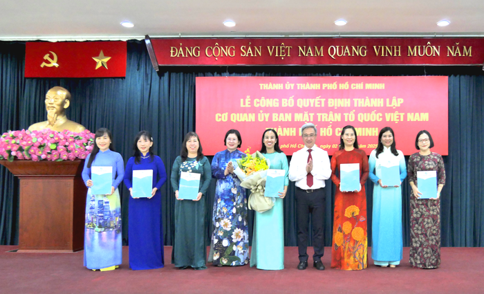 TPHCM Củng cố bộ máy, đặt nền móng vững chắc cho Đại đoàn kết toàn dân- Ảnh 6.