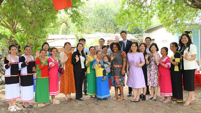 Giúp phụ nữ vùng hạn hán, xâm nhập mặn tiếp cận nước sạch, tạo sinh kế bền vững- Ảnh 3. Giúp phụ nữ vùng hạn hán, xâm nhập mặn tiếp cận nước sạch, tạo sinh kế bền vững- Ảnh 3.