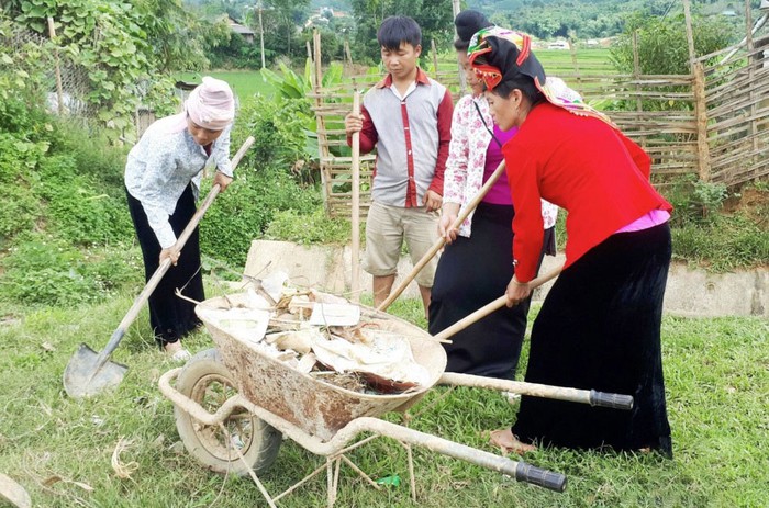 Phụ nữ Sơn La chung tay xây dựng nông thôn mới- Ảnh 1. Phụ nữ Sơn La chung tay xây dựng nông thôn mới- Ảnh 1.