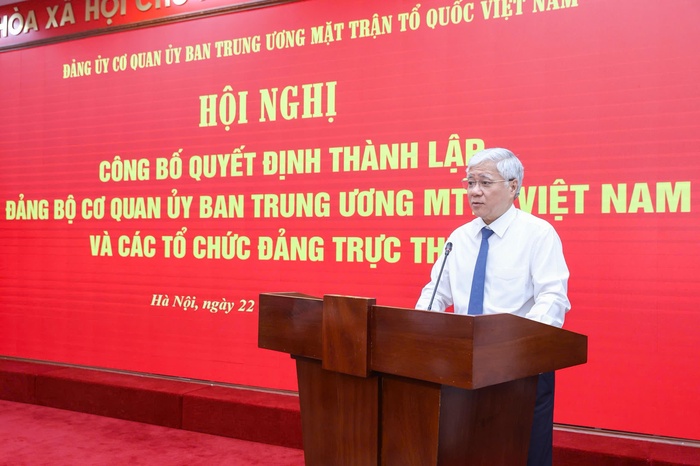 Thành lập Đảng bộ Cơ quan Ủy ban Trung ương Mặt trận Tổ quốc Việt Nam và các tổ chức Đảng trực thuộc- Ảnh 1. Thành lập Đảng bộ Cơ quan Ủy ban Trung ương Mặt trận Tổ quốc Việt Nam và các tổ chức Đảng trực thuộc- Ảnh 1.