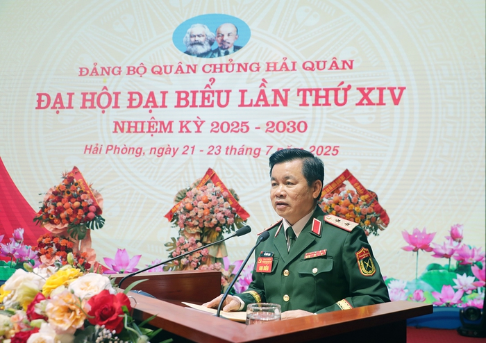 Đại hội Đại biểu Quân chủng Hải quân lần thứ XIV thành công tốt đẹp- Ảnh 1. Đại hội Đại biểu Quân chủng Hải quân lần thứ XIV thành công tốt đẹp- Ảnh 1.