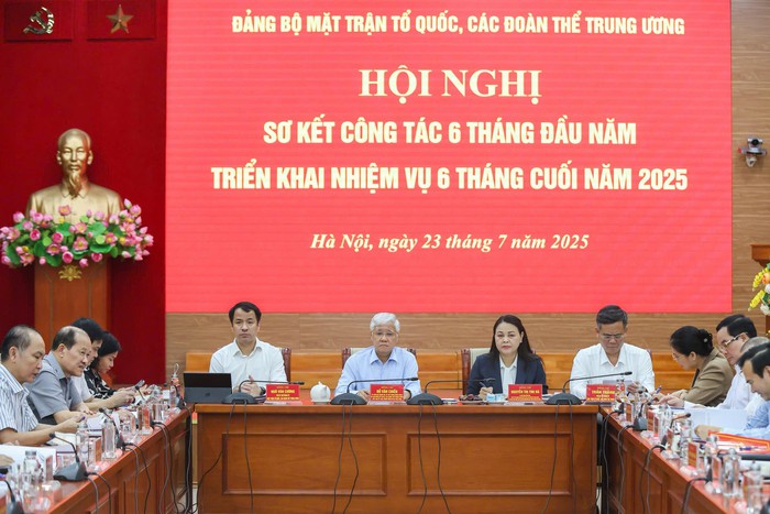 Phát huy vai trò hạt nhân chính trị, lãnh đạo toàn diện của Đảng uỷ Mặt trận Tổ quốc, các đoàn thể Trung ương- Ảnh 1. Phát huy vai trò hạt nhân chính trị, lãnh đạo toàn diện của Đảng uỷ Mặt trận Tổ quốc, các đoàn thể Trung ương- Ảnh 1.