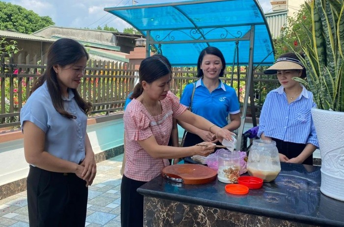 Phụ nữ Thái Nguyên: Nhiều cách làm linh hoạt, hiệu quả để xây dựng nông thôn mới- Ảnh 1. Phụ nữ Thái Nguyên: Nhiều cách làm linh hoạt, hiệu quả để xây dựng nông thôn mới- Ảnh 1.