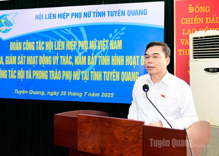 Đoàn công tác Trung ương Hội LHPN Việt Nam làm việc tại Tuyên Quang- Ảnh 1. Đoàn công tác Trung ương Hội LHPN Việt Nam làm việc tại Tuyên Quang- Ảnh 1.
