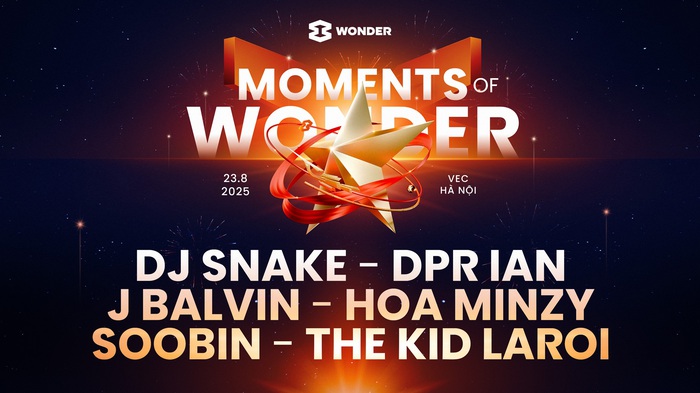 'Moments of Wonder' - Đại nhạc hội đặc biệt kỷ niệm 80 năm Quốc khánh với dàn sao 'khủng': DJ Snake, J Balvin, The Kid LAROI, DPR IAN…- Ảnh 1. 'Moments of Wonder' - Đại nhạc hội đặc biệt kỷ niệm 80 năm Quốc khánh với dàn sao 'khủng': DJ Snake, J Balvin, The Kid LAROI, DPR IAN…- Ảnh 1.