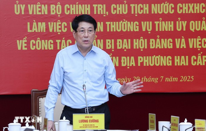 Chủ tịch nước: Quảng Ninh cần kịp thời tháo gỡ vướng mắc khi vận hành bộ máy mới- Ảnh 1. Chủ tịch nước: Quảng Ninh cần kịp thời tháo gỡ vướng mắc khi vận hành bộ máy mới- Ảnh 1.