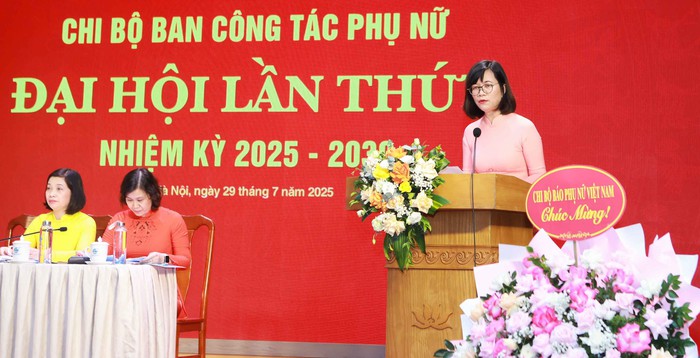Chi bộ Ban Công tác Phụ nữ tổ chức thành công Đại hội lần thứ I, nhiệm kỳ 2025 - 2030- Ảnh 3. Chi bộ Ban Công tác Phụ nữ tổ chức thành công Đại hội lần thứ I, nhiệm kỳ 2025 - 2030- Ảnh 3.