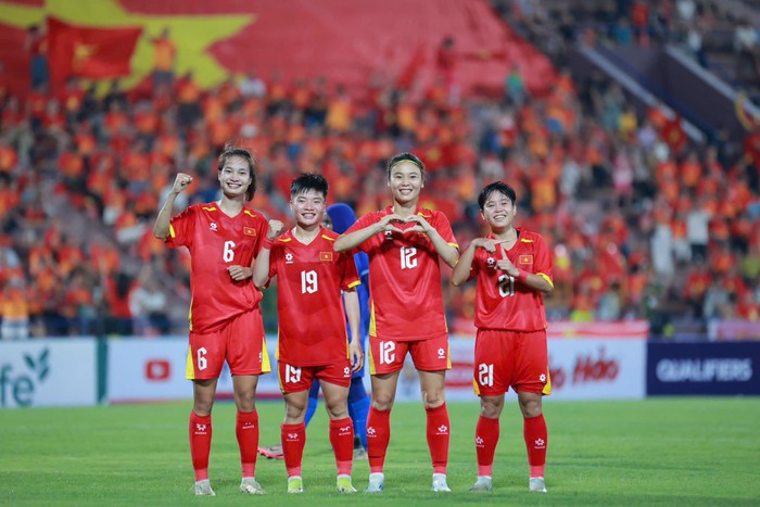 Vòng loại Giải bóng đá nữ châu Á 2026: Dấu ấn Phạm Hải Yến- Ảnh 1.