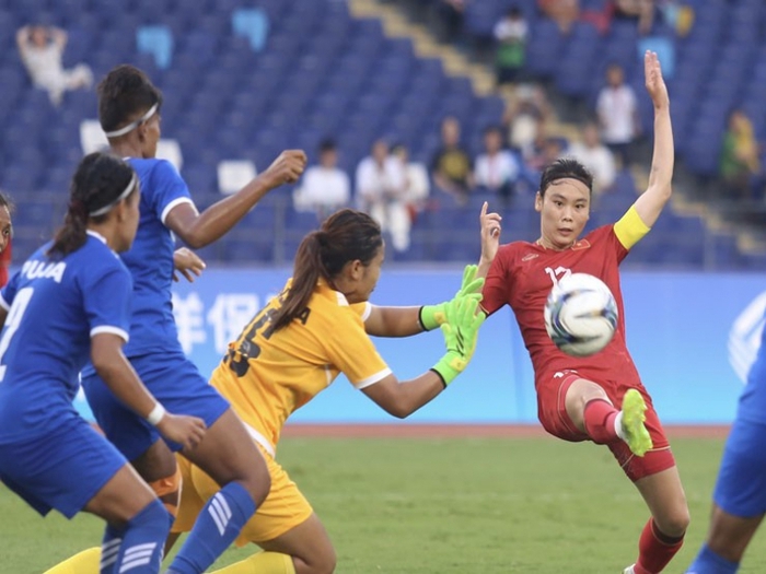 Vòng loại Giải bóng đá nữ châu Á 2026: Dấu ấn Phạm Hải Yến- Ảnh 7.