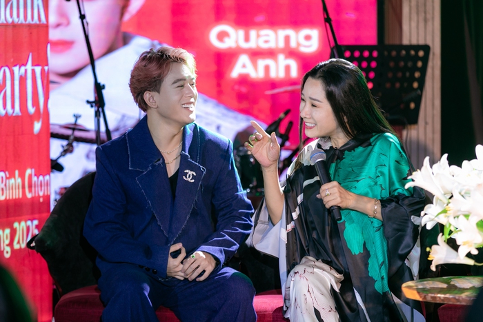 Nghệ sĩ Thanh Thanh Hiền giao lưu cùng Quang Anh