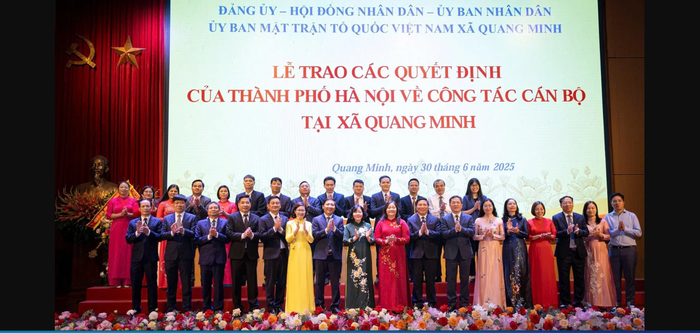Hà Nội: Xây dựng xã Quang Minh thành cực tăng trưởng phía Bắc Thủ đô- Ảnh 1. Hà Nội: Xây dựng xã Quang Minh thành cực tăng trưởng phía Bắc Thủ đô- Ảnh 1.