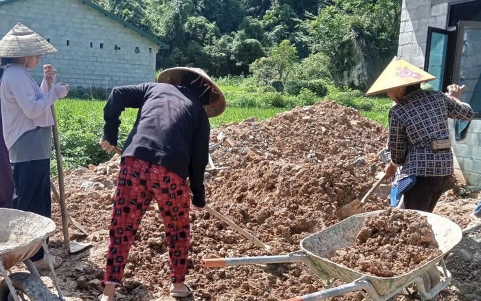 Phụ nữ Cao Bằng chung tay tăng tốc hoàn thành chương trình an sinh về nhà ở- Ảnh 1. Phụ nữ Cao Bằng chung tay tăng tốc hoàn thành chương trình an sinh về nhà ở- Ảnh 1.