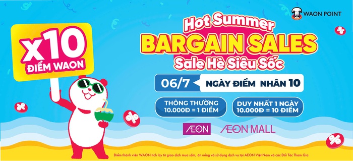 Tập đoàn AEON ra mắt Chương Trình Điểm Thành Viên “WAON POINT”: Mua sắm thêm tiện lợi, nhận ưu đãi mỗi ngày- Ảnh 4. Tập đoàn AEON ra mắt Chương Trình Điểm Thành Viên “WAON POINT”: Mua sắm thêm tiện lợi, nhận ưu đãi mỗi ngày- Ảnh 4.