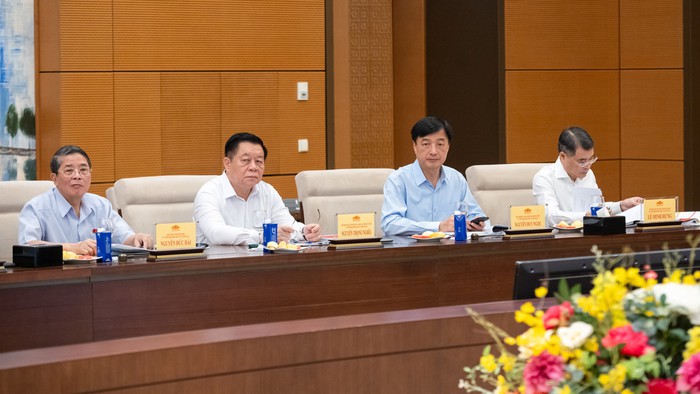 Hội đồng Bầu cử quốc gia tiến hành Phiên họp thứ nhất - Ảnh 2. Hội đồng Bầu cử quốc gia tiến hành Phiên họp thứ nhất - Ảnh 2.