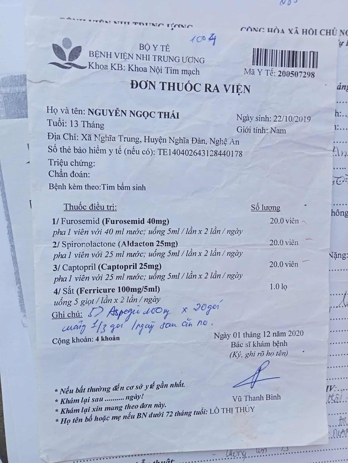 Mẹ đơn thân và con trai 6 tuổi mắc bệnh tim nặng không có tiền phẫu thuật- Ảnh 5. Mẹ đơn thân và con trai 6 tuổi mắc bệnh tim nặng không có tiền phẫu thuật- Ảnh 5.