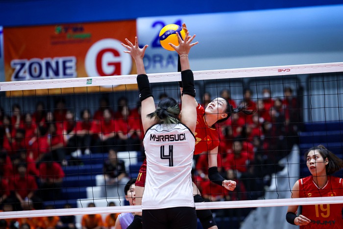 ĐT bóng chuyền nữ Việt Nam đánh bại Indonesia ở trận ra quân SEA V.League- Ảnh 10. ĐT bóng chuyền nữ Việt Nam đánh bại Indonesia ở trận ra quân SEA V.League- Ảnh 10.
