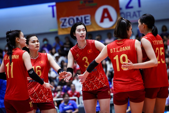 ĐT bóng chuyền nữ Việt Nam đánh bại Indonesia ở trận ra quân SEA V.League- Ảnh 6. ĐT bóng chuyền nữ Việt Nam đánh bại Indonesia ở trận ra quân SEA V.League- Ảnh 6.