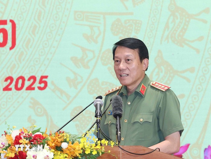 Tổng Bí thư dự gặp mặt đại biểu Bộ Quốc phòng, Bộ Công an và Bộ Ngoại giao- Ảnh 3. Tổng Bí thư dự gặp mặt đại biểu Bộ Quốc phòng, Bộ Công an và Bộ Ngoại giao- Ảnh 3.