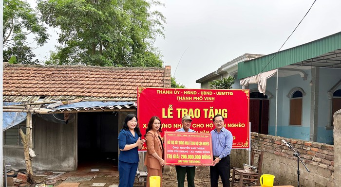 Mục tiêu xóa nhà tạm, nhà dột nát ở Nghệ An bị chậm lại do lũ- Ảnh 2. Mục tiêu xóa nhà tạm, nhà dột nát ở Nghệ An bị chậm lại do lũ- Ảnh 2.