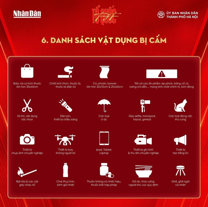 Những điều cần lưu ý khi tham gia concert "Tổ quốc trong tim"- Ảnh 7. Những điều cần lưu ý khi tham gia concert "Tổ quốc trong tim"- Ảnh 7.