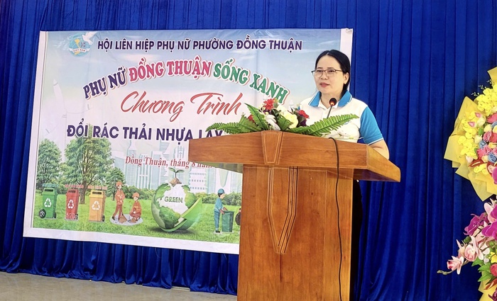 Phụ nữ Đồng Thuận "sống xanh"- Ảnh 5. Phụ nữ Đồng Thuận "sống xanh"- Ảnh 5.