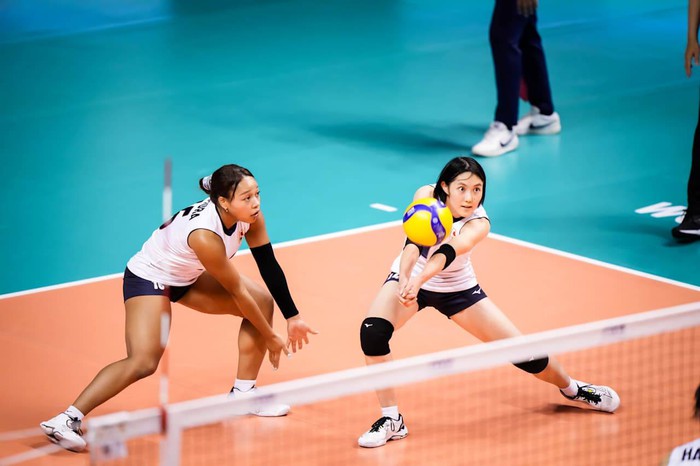 U21 bóng chuyền nữ Việt Nam chiến đấu kiên cường trong nghịch cảnh - Ảnh 9.