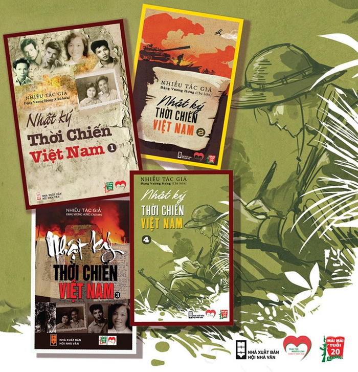 Bộ sách "Nhật ký thời chiến Việt Nam"