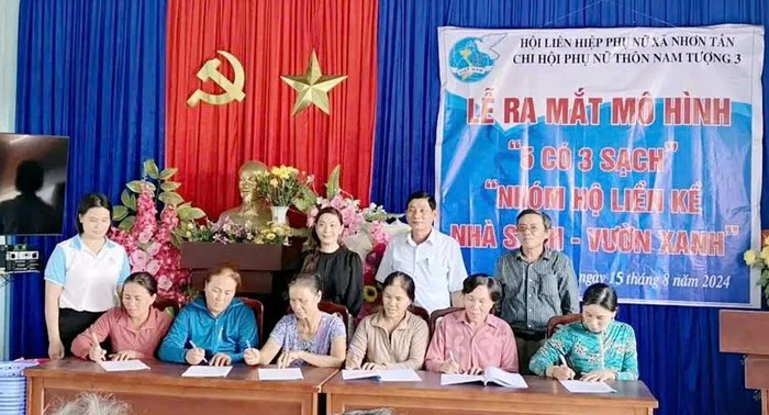 Phụ nữ xã An Nhơn Tây: Nhiều cách làm sáng tạo trong việc xây dựng nông thôn mới- Ảnh 3.