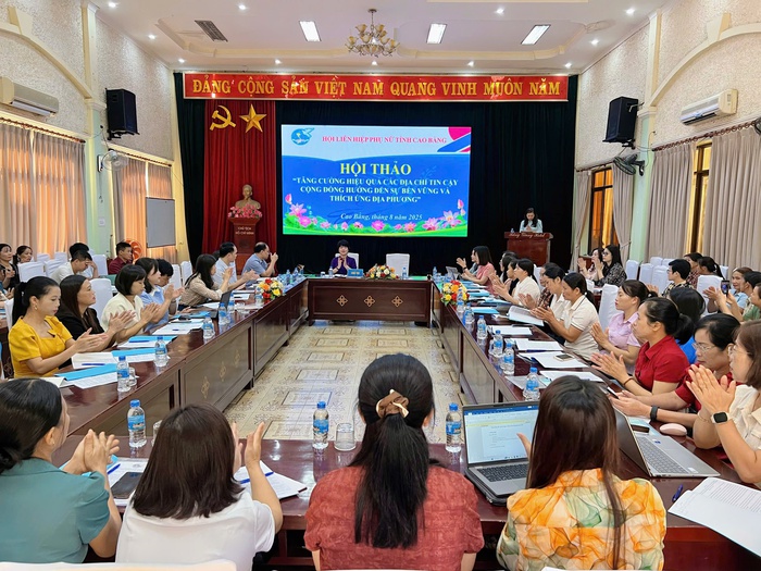 Cao Bằng: Hội thảo "Tăng cường hiệu quả các Địa chỉ tin cậy, Tổ truyền thông cộng đồng"- Ảnh 1. Cao Bằng: Hội thảo "Tăng cường hiệu quả các Địa chỉ tin cậy, Tổ truyền thông cộng đồng"- Ảnh 1.