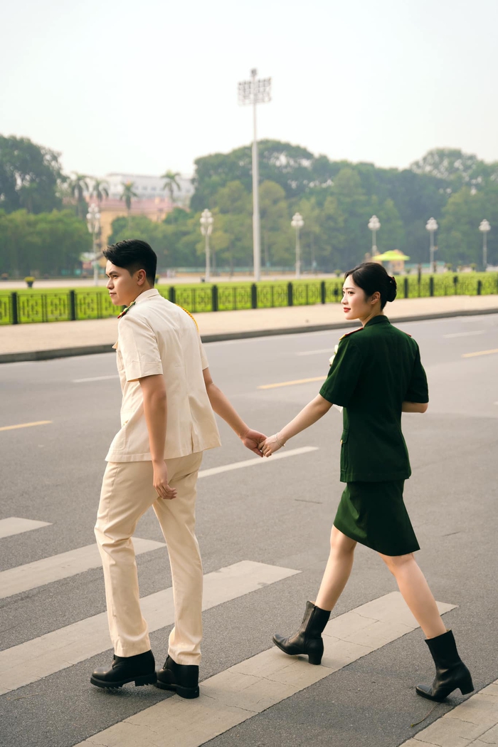 Chuyện tình đẹp của nữ VĐV bóng chuyền quân đội và chàng chiến sĩ công an- Ảnh 3.