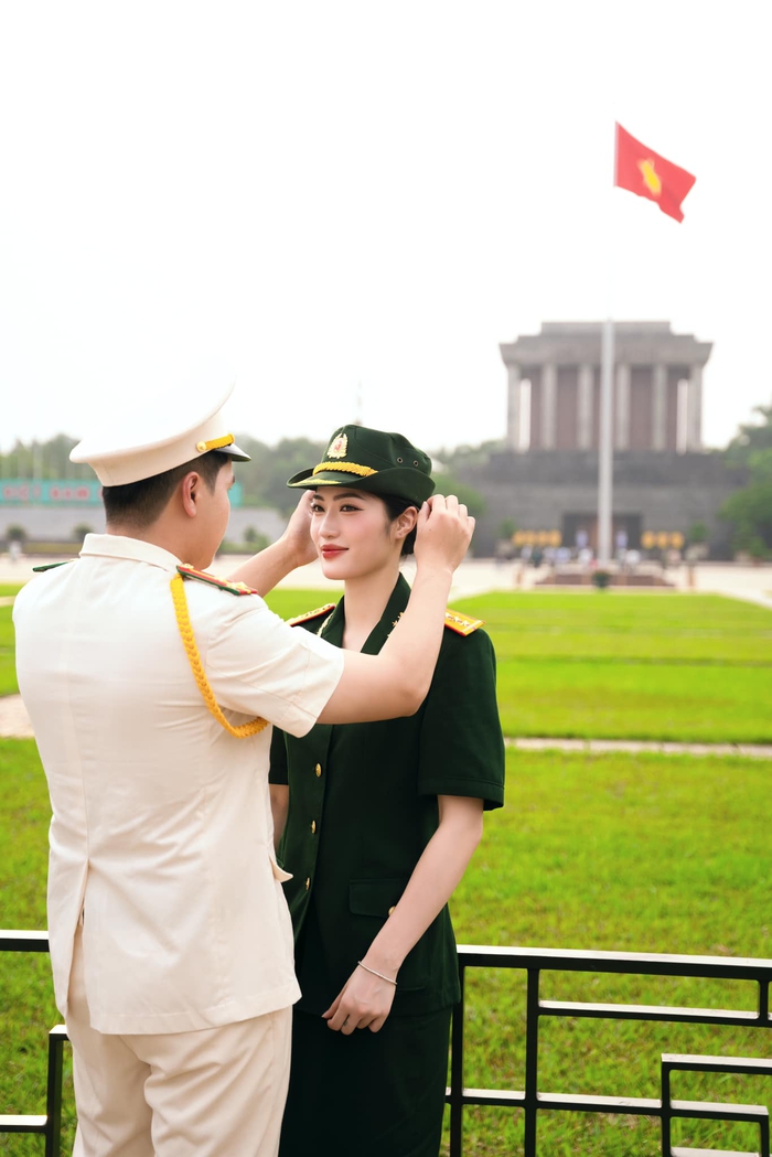 Chuyện tình đẹp của nữ VĐV bóng chuyền quân đội và chàng chiến sĩ công an- Ảnh 4.
