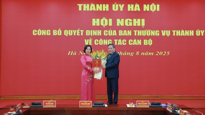 Bí thư phường Thanh Xuân giữ chức Phó Chủ tịch Thường trực Ủy ban MTTQ Việt Nam TP Hà Nội - Ảnh 1.