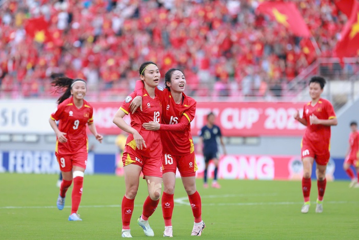 Đánh bại Thái Lan, bóng đá nữ Việt Nam giành vị trí thứ 3 tại Giải vô địch Đông Nam Á - Ảnh 7.
