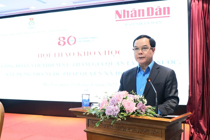 Tăng cường vai trò của Công đoàn trong tham gia quản lý Nhà nước- Ảnh 1. Tăng cường vai trò của Công đoàn trong tham gia quản lý Nhà nước- Ảnh 1.