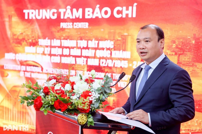 Khai trương Trung tâm báo chí và họp báo về Triển lãm 80 năm thành tựu đất nước- Ảnh 1.