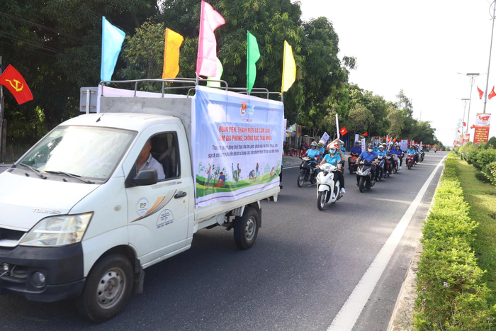 Khánh Hòa: Phát động phòng, chống rác thải nhựa ở xã Cam Lâm- Ảnh 1.