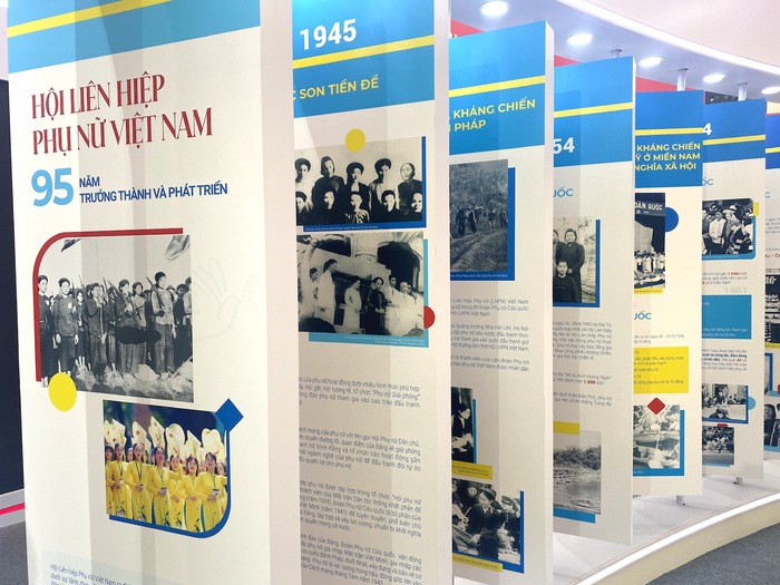 Những hình ảnh về không gian trưng bày của Hội LHPN Việt Nam tại Triển lãm 80 năm thành tựu đất nước- Ảnh 4.