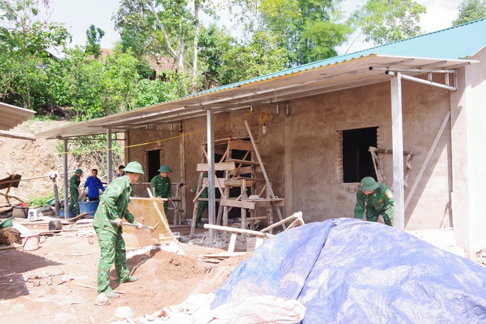 Điện Biên: Bộ đội Biên phòng chung tay đưa diện mạo nông thôn ở biên giới ngày càng khởi sắc- Ảnh 5. Điện Biên: Bộ đội Biên phòng chung tay đưa diện mạo nông thôn ở biên giới ngày càng khởi sắc- Ảnh 5.