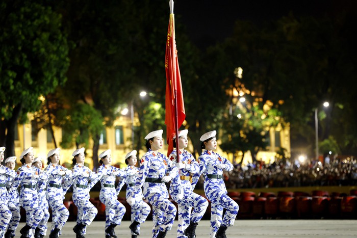 Những 'bóng hồng' tại buổi sơ duyệt Lễ kỷ niệm 80 năm Quốc khánh- Ảnh 3. Những 'bóng hồng' tại buổi sơ duyệt Lễ kỷ niệm 80 năm Quốc khánh- Ảnh 3.