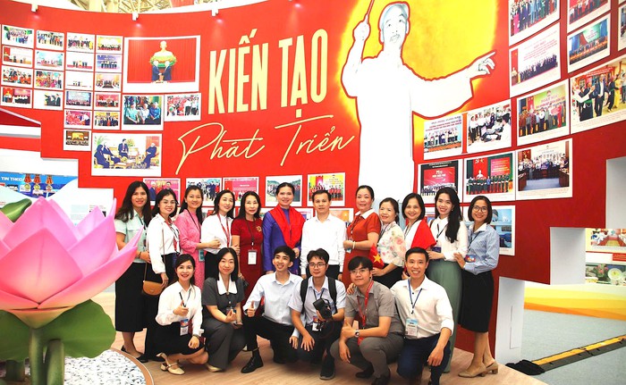 Triển lãm thành tựu đất nước: Khối Mặt trận Tổ quốc cùng kiến tạo và phát triển- Ảnh 1. Triển lãm thành tựu đất nước: Khối Mặt trận Tổ quốc cùng kiến tạo và phát triển- Ảnh 1.