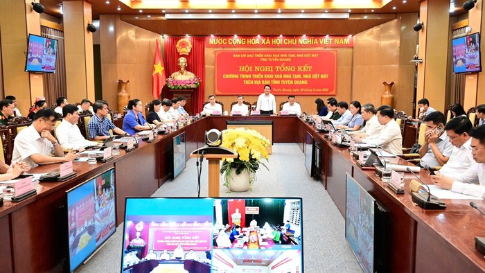 Tuyên Quang: Hoàn thành chương trình xóa hơn 15.000 căn nhà tạm, nhà dột nát- Ảnh 1. Tuyên Quang: Hoàn thành chương trình xóa hơn 15.000 căn nhà tạm, nhà dột nát- Ảnh 1.