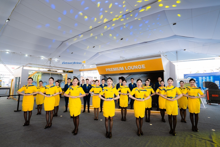Dấu ấn Vietravel Airlines tại Triển lãm thành tựu Đất nước: Khẳng định khát vọng cất cánh từ vùng trời quốc gia- Ảnh 6. Dấu ấn Vietravel Airlines tại Triển lãm thành tựu Đất nước: Khẳng định khát vọng cất cánh từ vùng trời quốc gia- Ảnh 6.