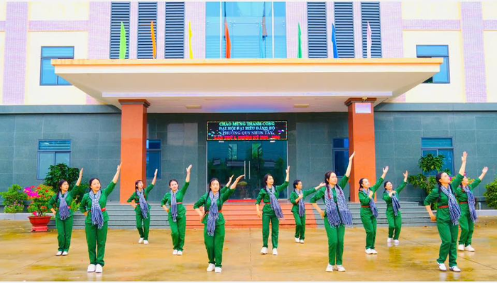 Gia Lai: Các cấp Hội phụ nữ tích cực tập luyện đồng diễn dân vũ toàn quốc- Ảnh 4. Gia Lai: Các cấp Hội phụ nữ tích cực tập luyện đồng diễn dân vũ toàn quốc- Ảnh 4.