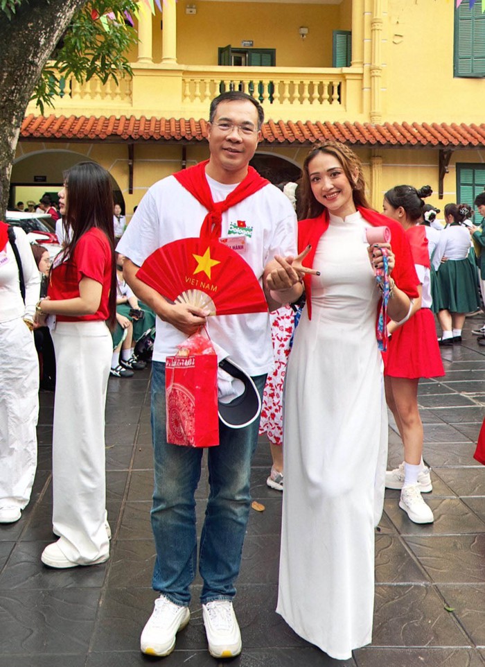 Các vận động viên tràn đầy hứng khởi, sẵn sàng cho Lễ diễu binh, diễu hành Quốc khánh 2/9- Ảnh 4. Các vận động viên tràn đầy hứng khởi, sẵn sàng cho Lễ diễu binh, diễu hành Quốc khánh 2/9- Ảnh 4.