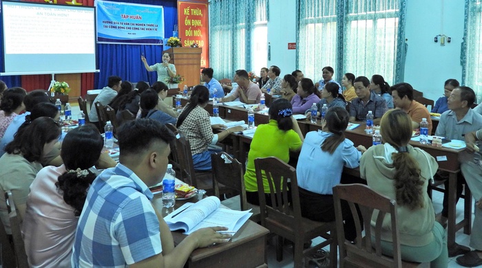 Cà Mau: Bước chuyển tích cực trong xây dựng môi trường làm việc không khói thuốc- Ảnh 2. Cà Mau: Bước chuyển tích cực trong xây dựng môi trường làm việc không khói thuốc- Ảnh 2.