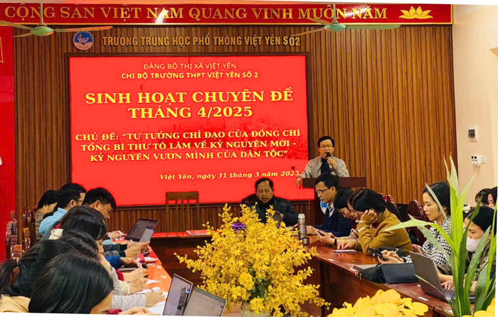 Thống nhất thực hiện sinh hoạt chi bộ ngày 3 hằng tháng, sinh hoạt chuyên đề ít nhất 1 lần/quý- Ảnh 1. Thống nhất thực hiện sinh hoạt chi bộ ngày 3 hằng tháng, sinh hoạt chuyên đề ít nhất 1 lần/quý- Ảnh 1.