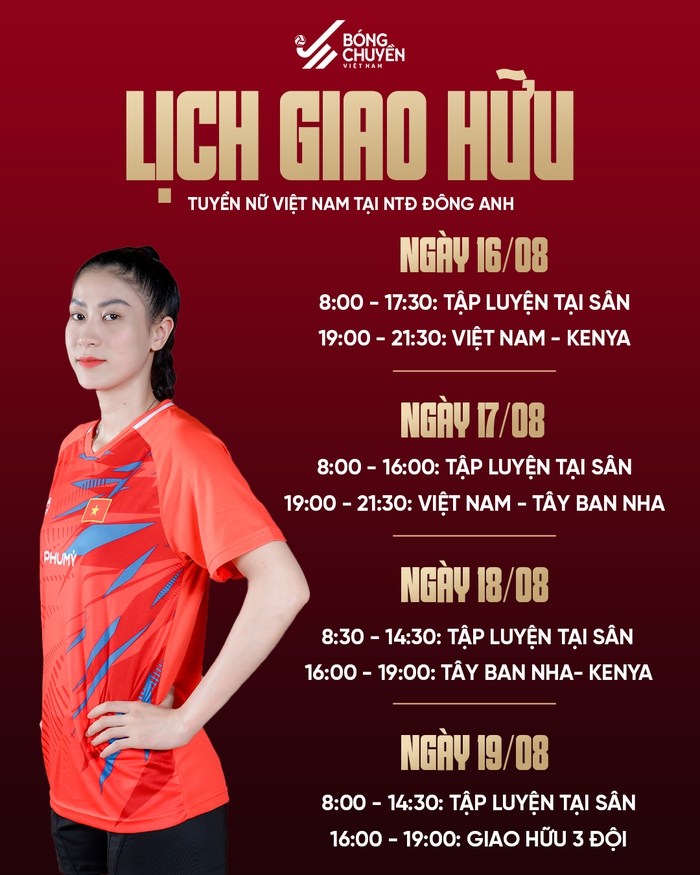Đội tuyển bóng chuyền nữ Việt Nam có lịch thi đấu dày đặc, đầy thử thách - Ảnh 2. Đội tuyển bóng chuyền nữ Việt Nam có lịch thi đấu dày đặc, đầy thử thách - Ảnh 2.