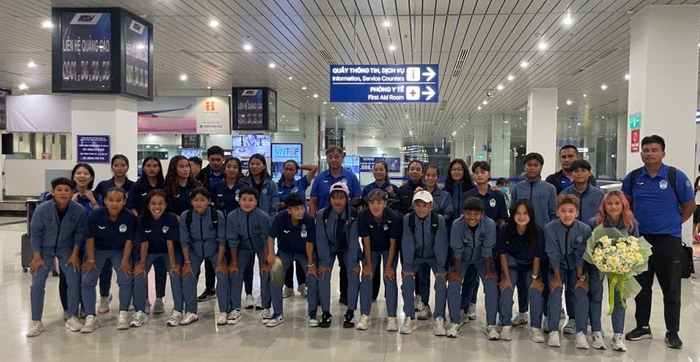 Các đội bóng nữ được chào đón khi tham dự Giải vô địch bóng đá nữ Đông Nam Á 2025- Ảnh 1. Các đội bóng nữ được chào đón khi tham dự Giải vô địch bóng đá nữ Đông Nam Á 2025- Ảnh 1.